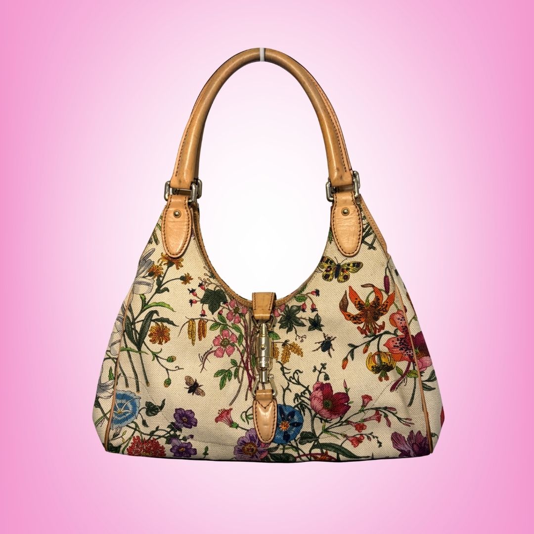Gucci Jackie Bag Floral