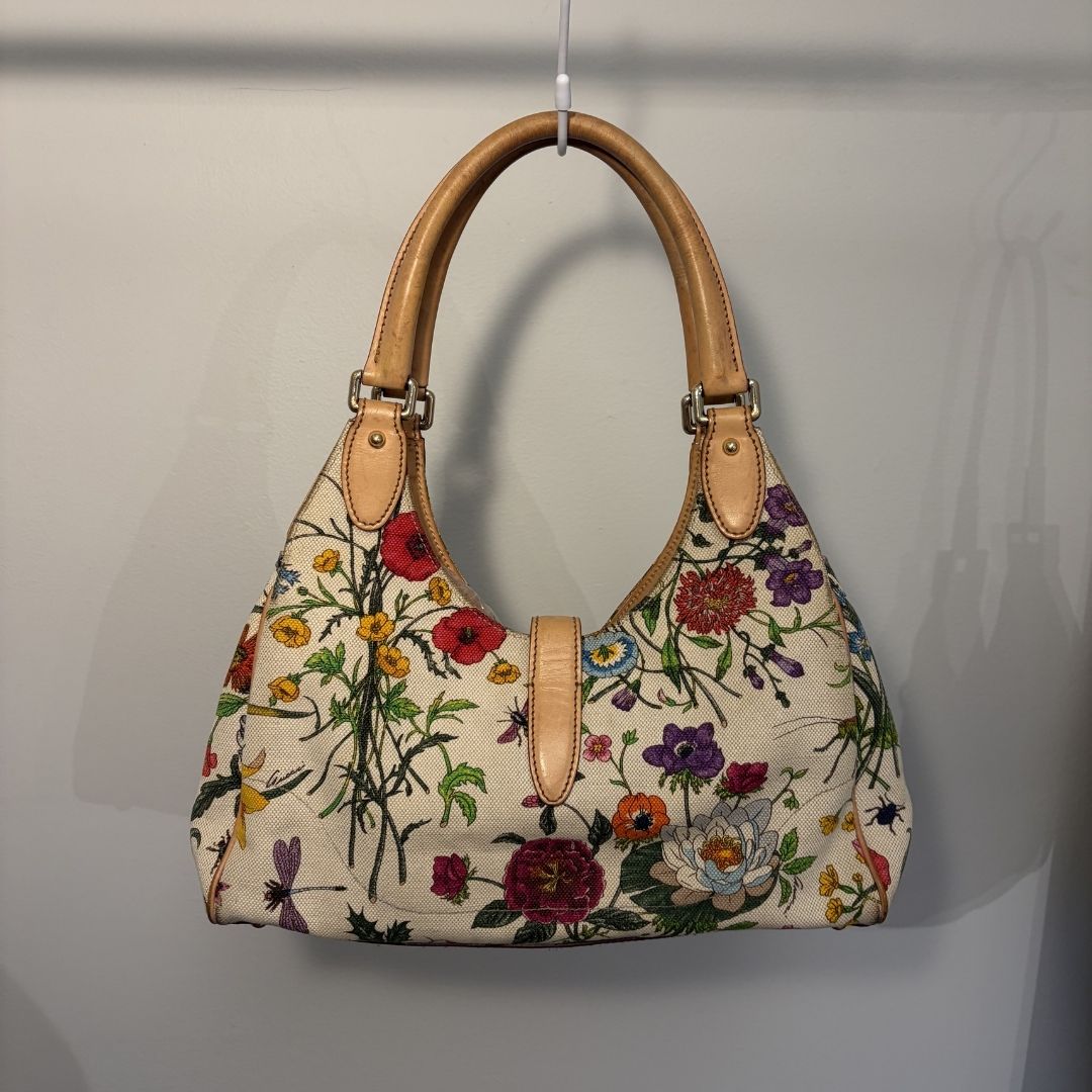 Gucci Jackie Bag Floral