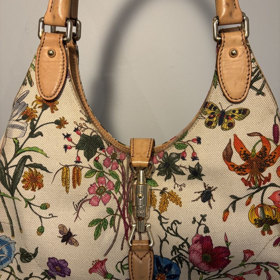 Gucci Jackie Bag Floral