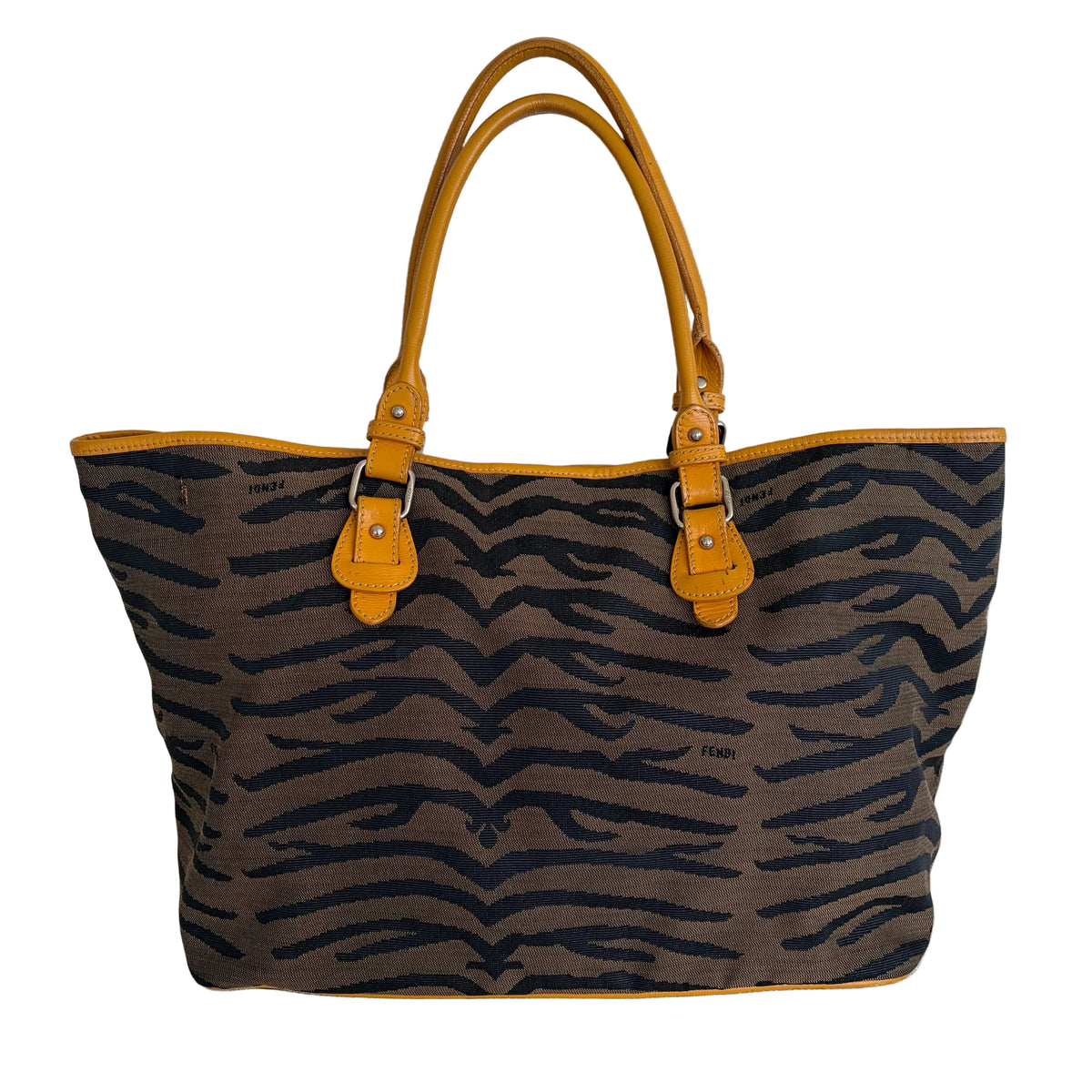 Fendi Tote Bag Tiger Print