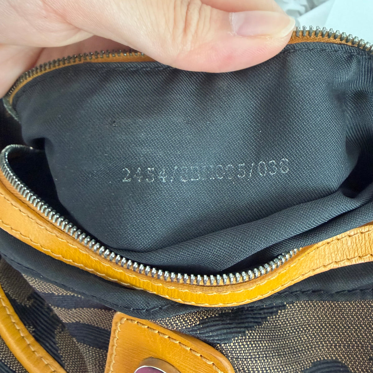 Fendi Tote Bag Tiger Print