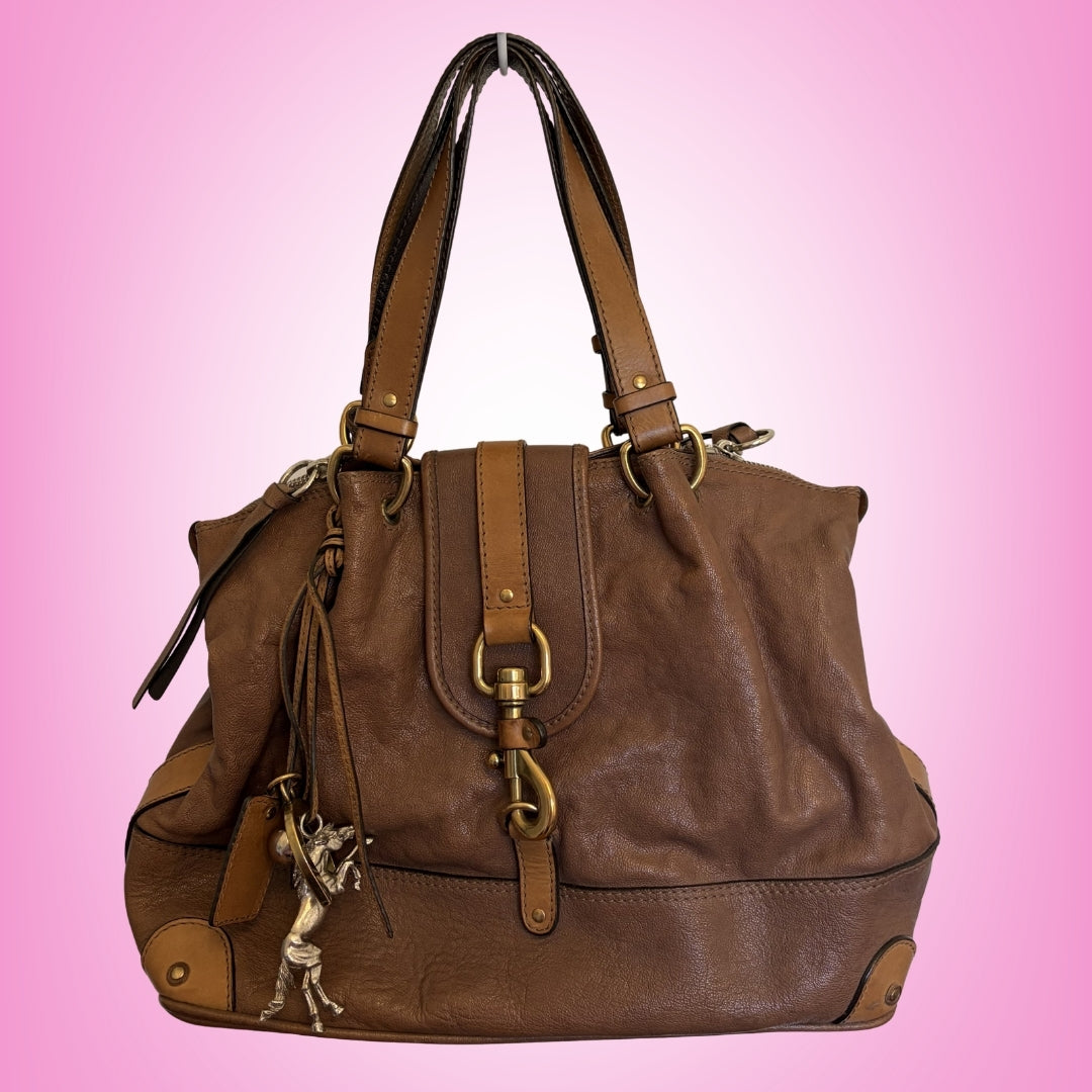 Chloe Kerala Tote Brown