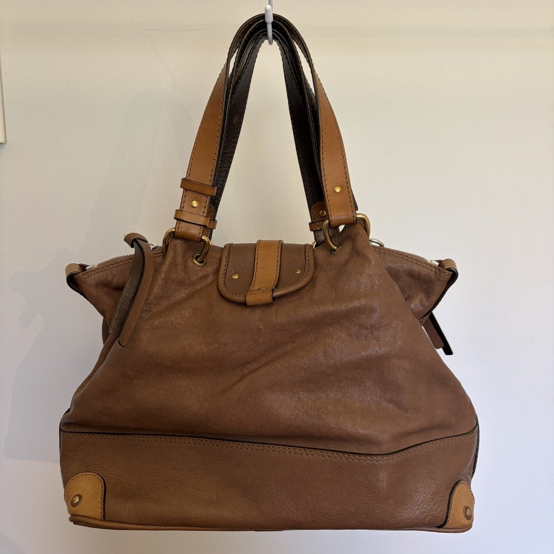 Chloe Kerala Tote Brown