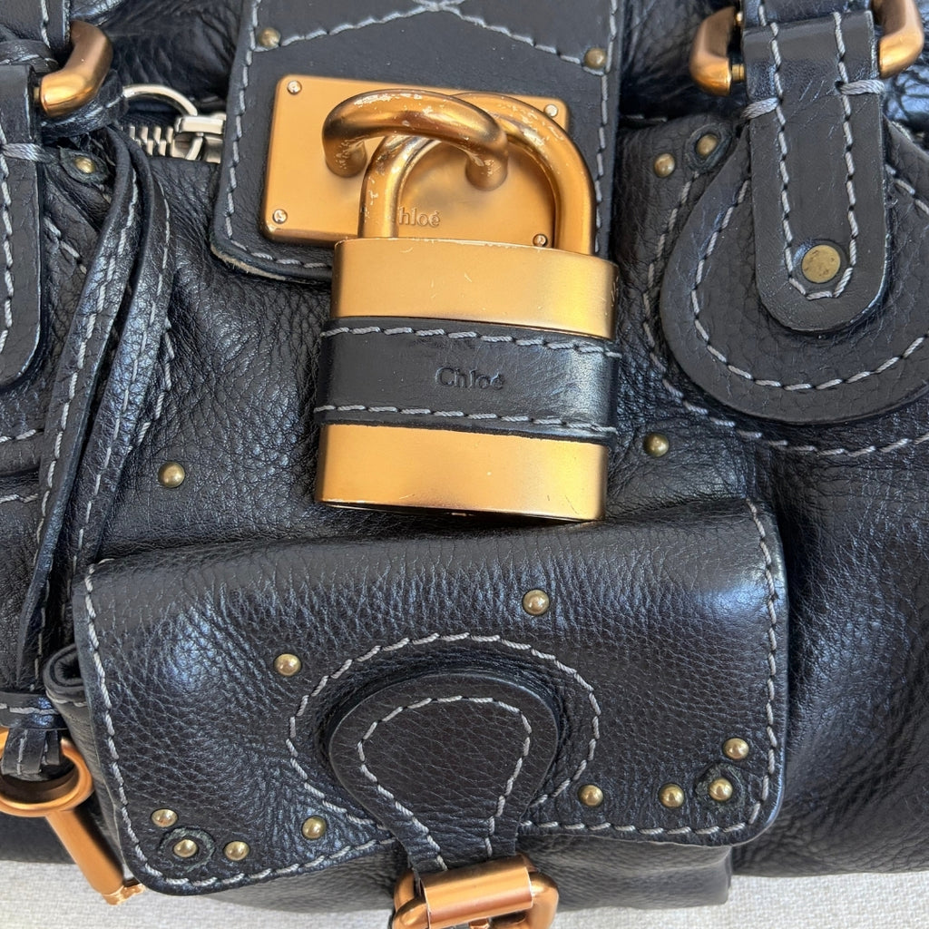 Chloe Paddington Satchel Black