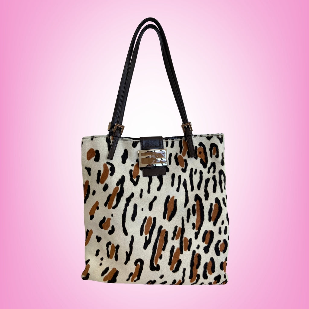 Fendi Pony Hair Tote