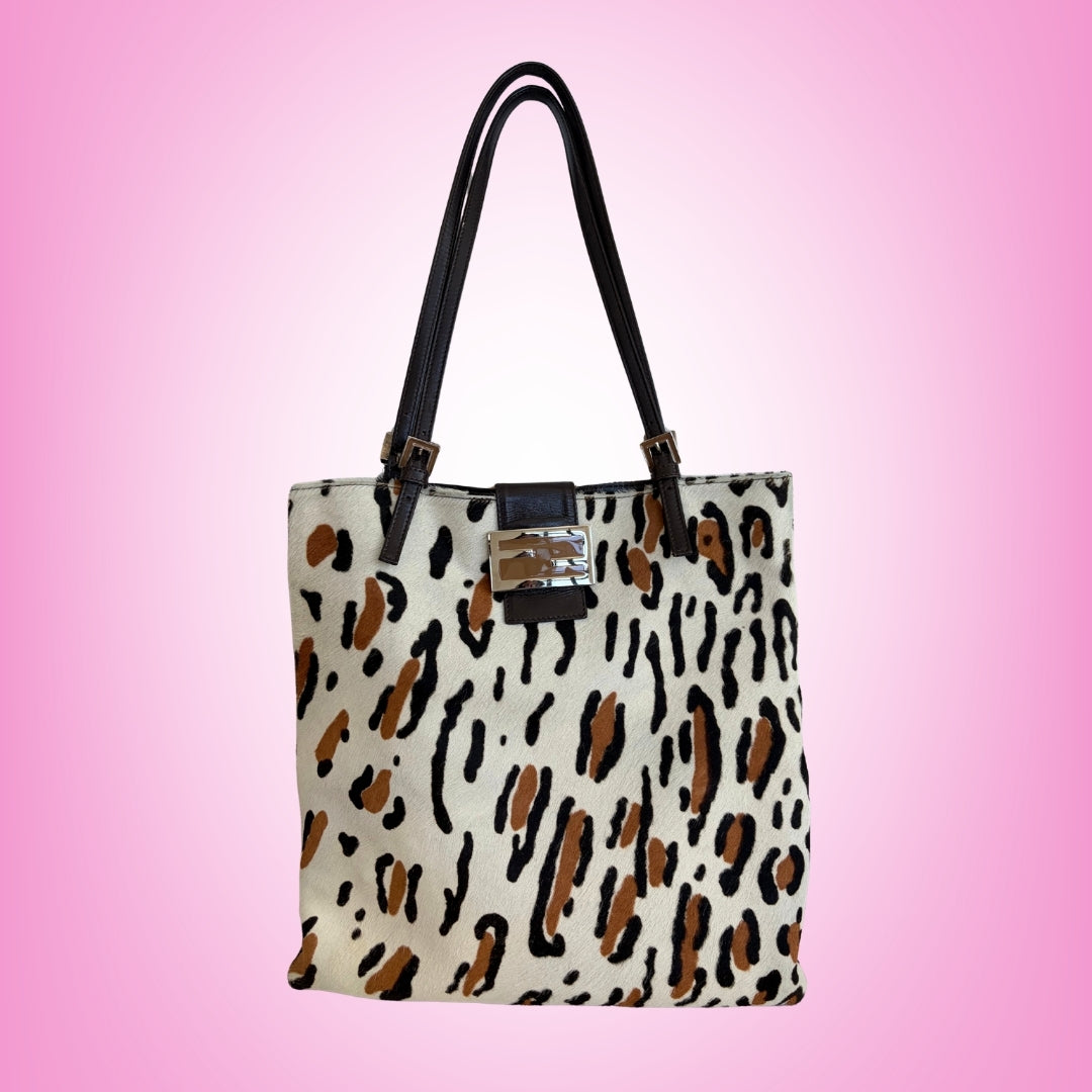 Fendi Pony Hair Tote