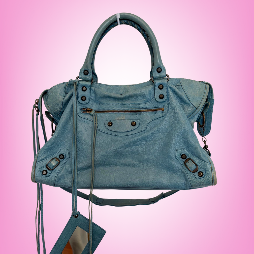 Balenciaga City Blue