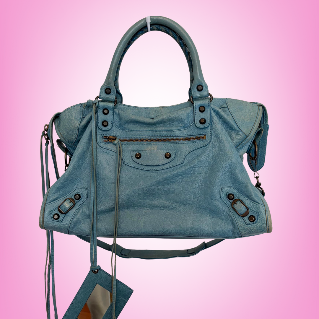 Balenciaga City Blue