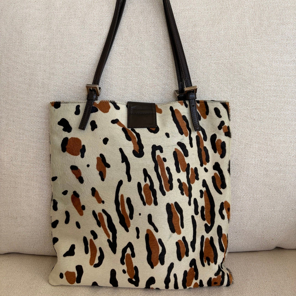 Fendi Pony Hair Tote