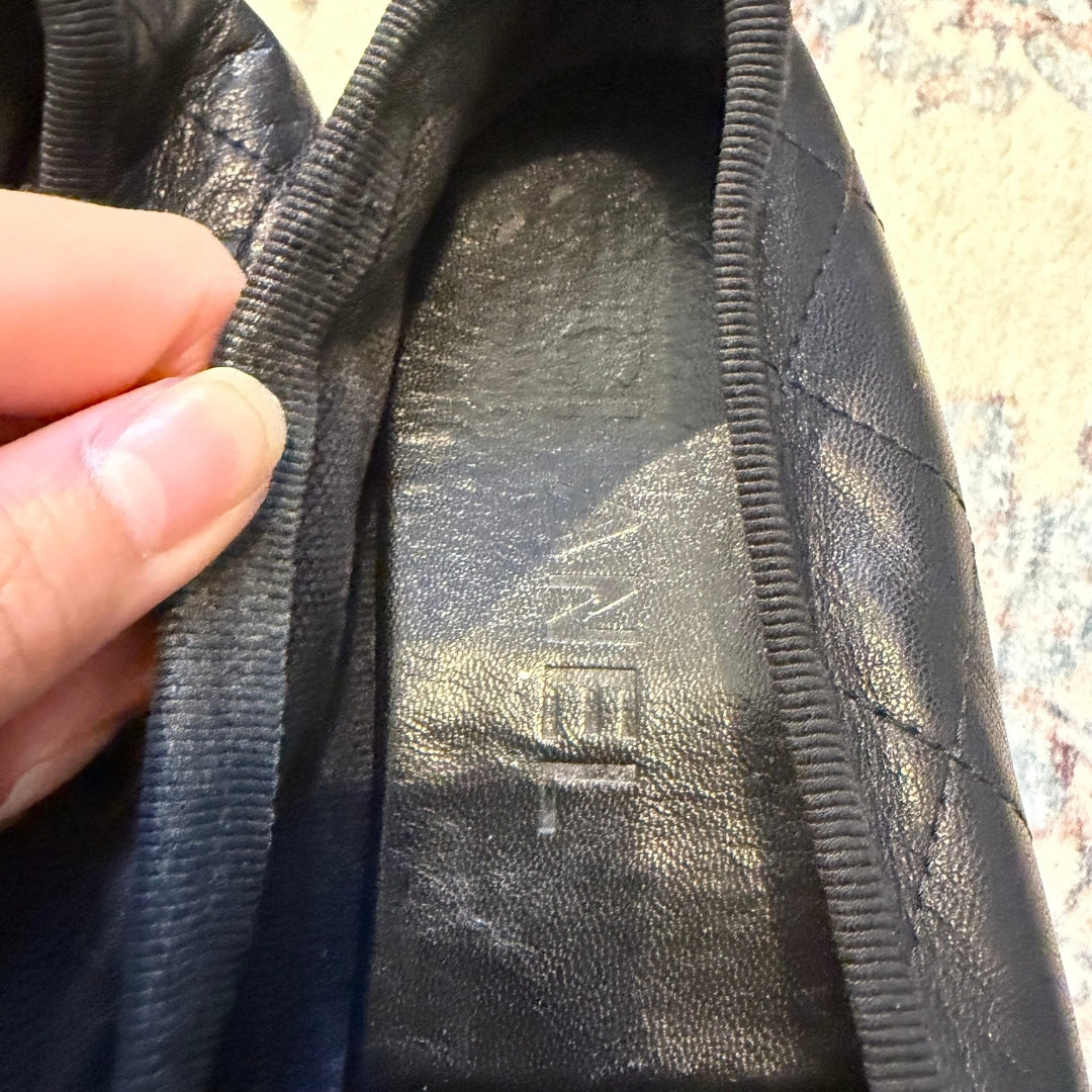 Chanel Cambon Flats EU 38