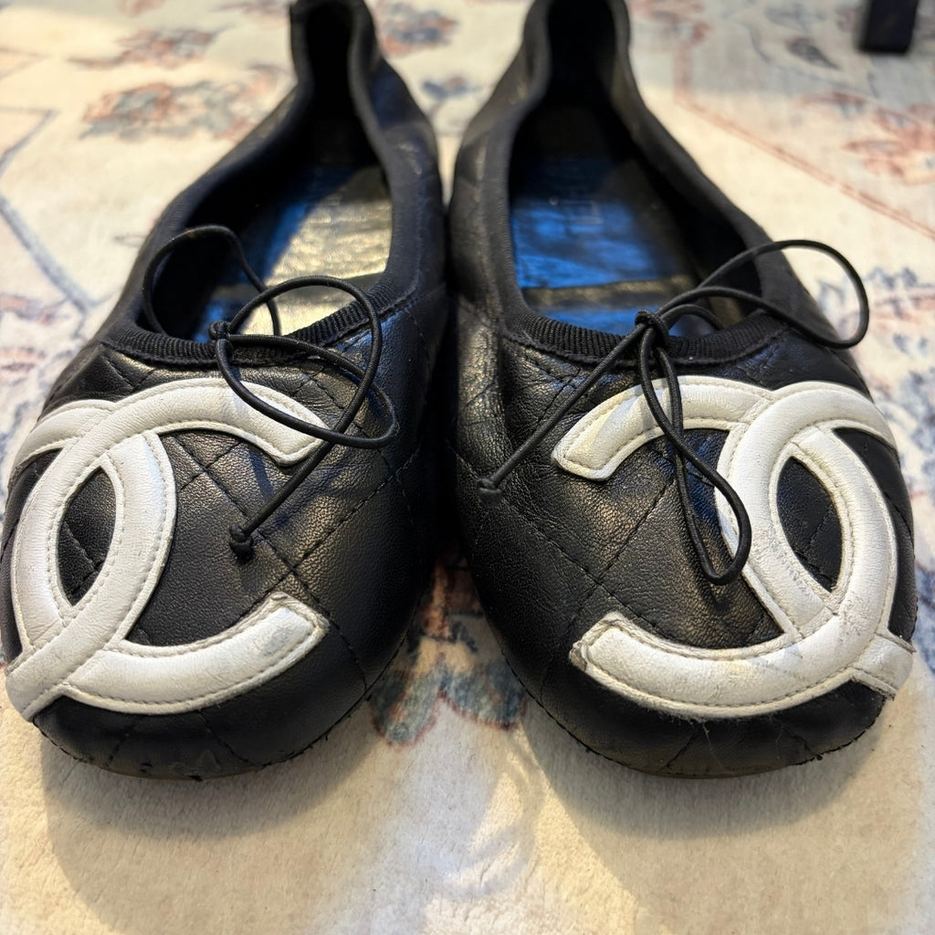 Chanel Cambon Flats EU 38