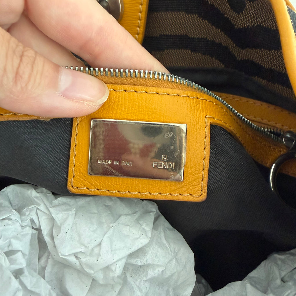 Fendi Tote Bag Tiger Print