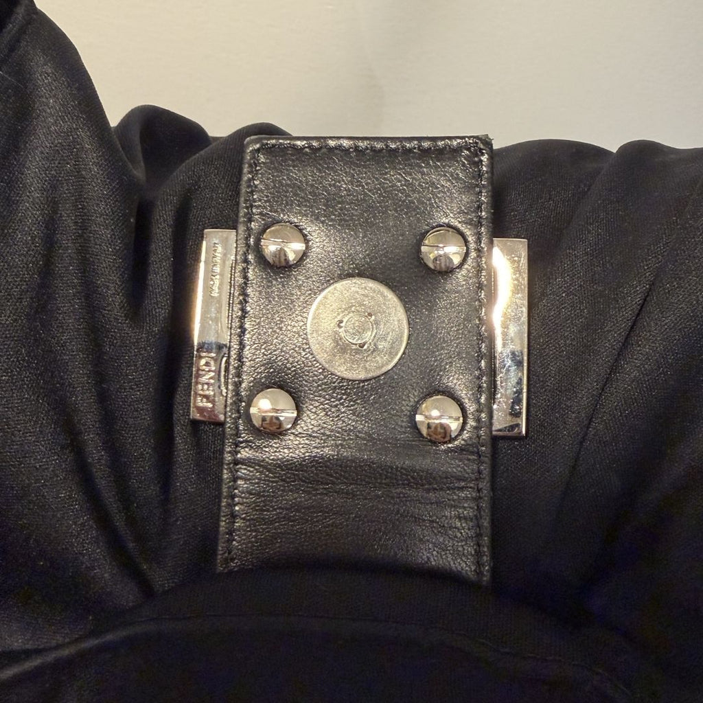 Fendi Mamma Baguette Black Neoprene