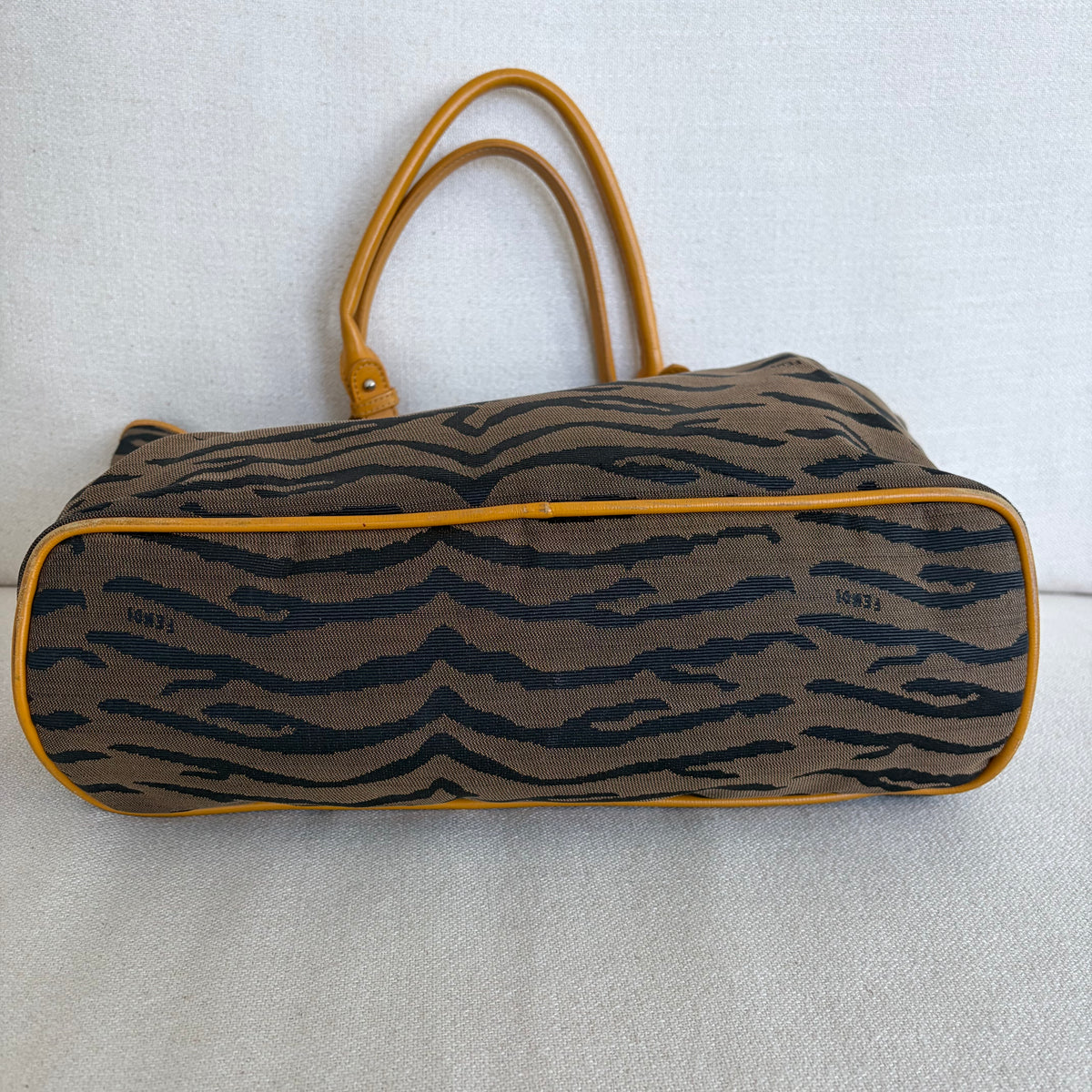 Fendi Tote Bag Tiger Print
