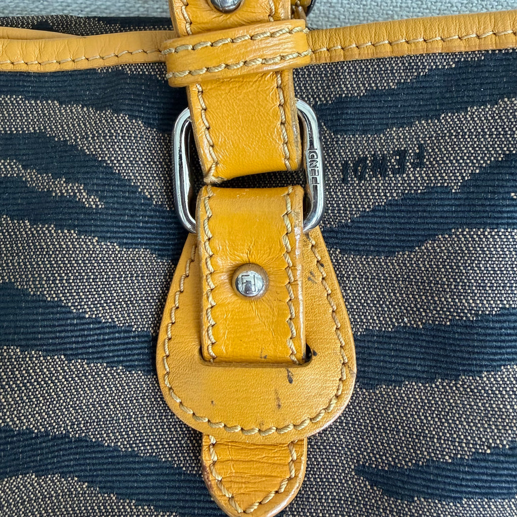 Fendi Tote Bag Tiger Print