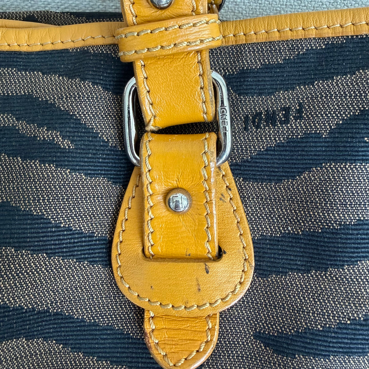 Fendi Tote Bag Tiger Print