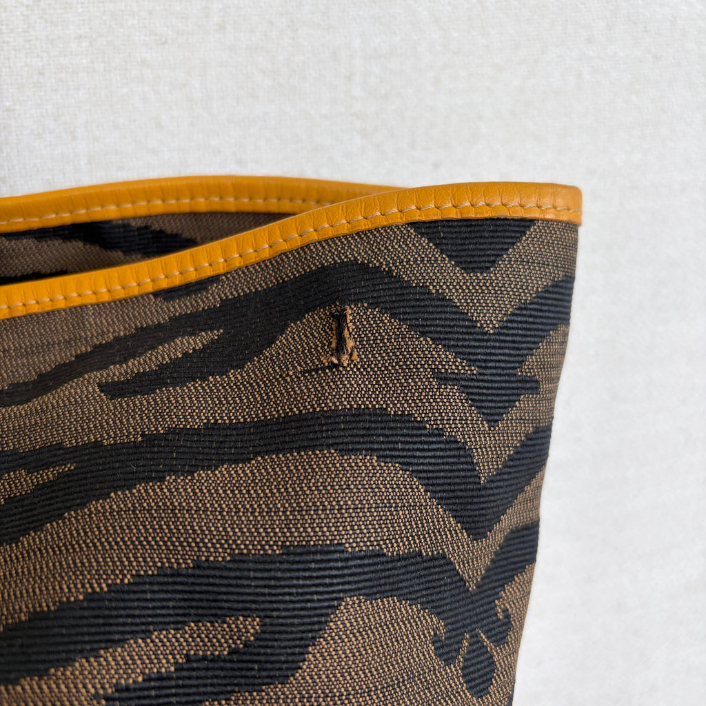 Fendi Tote Bag Tiger Print