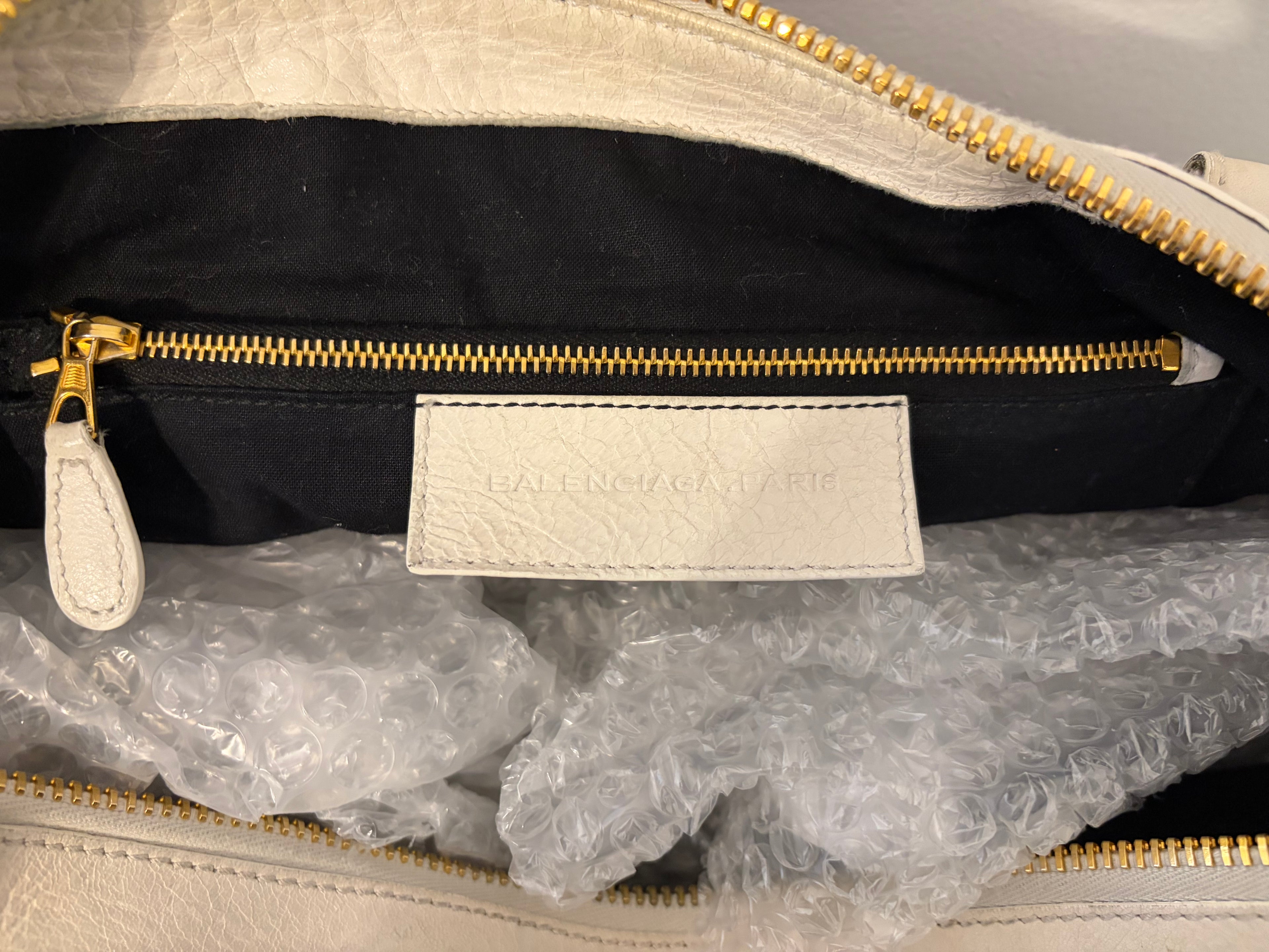 Balenciaga Giant Bag Cream