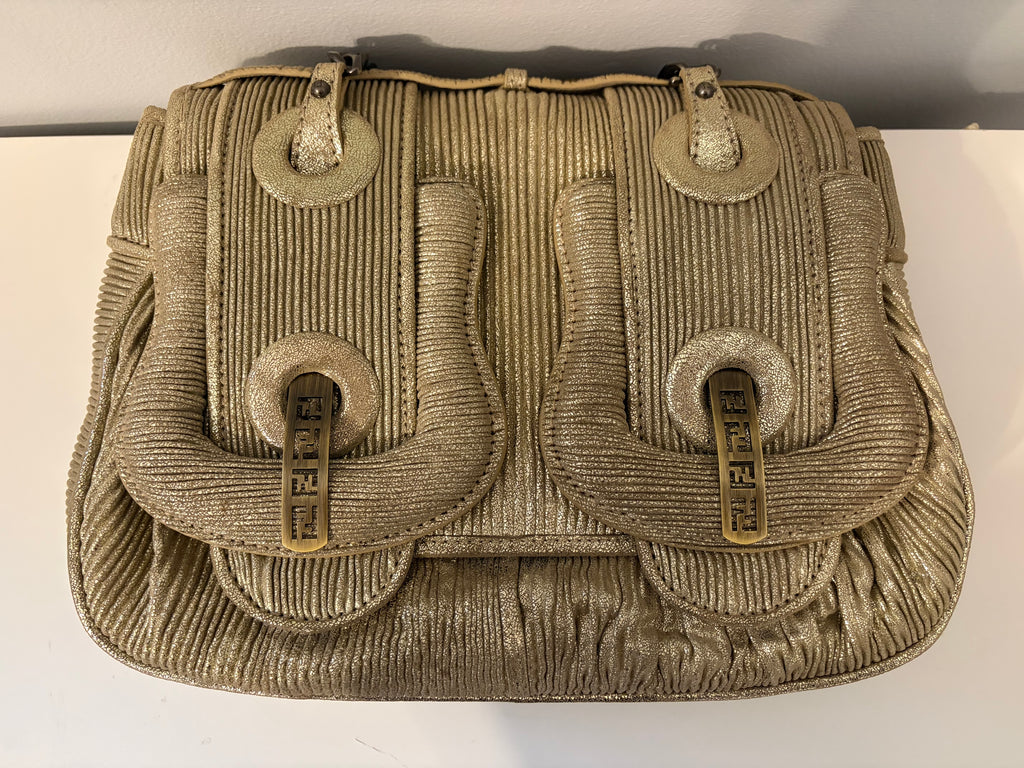 Fendi B Bag Gold