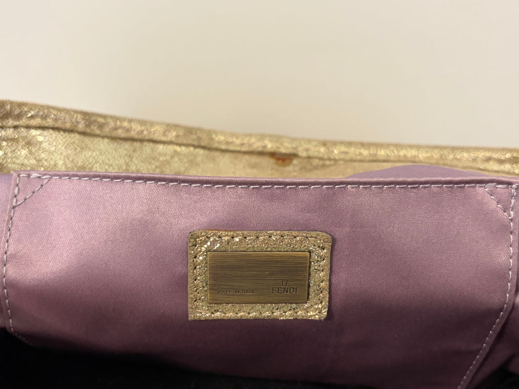 Fendi B Bag Gold