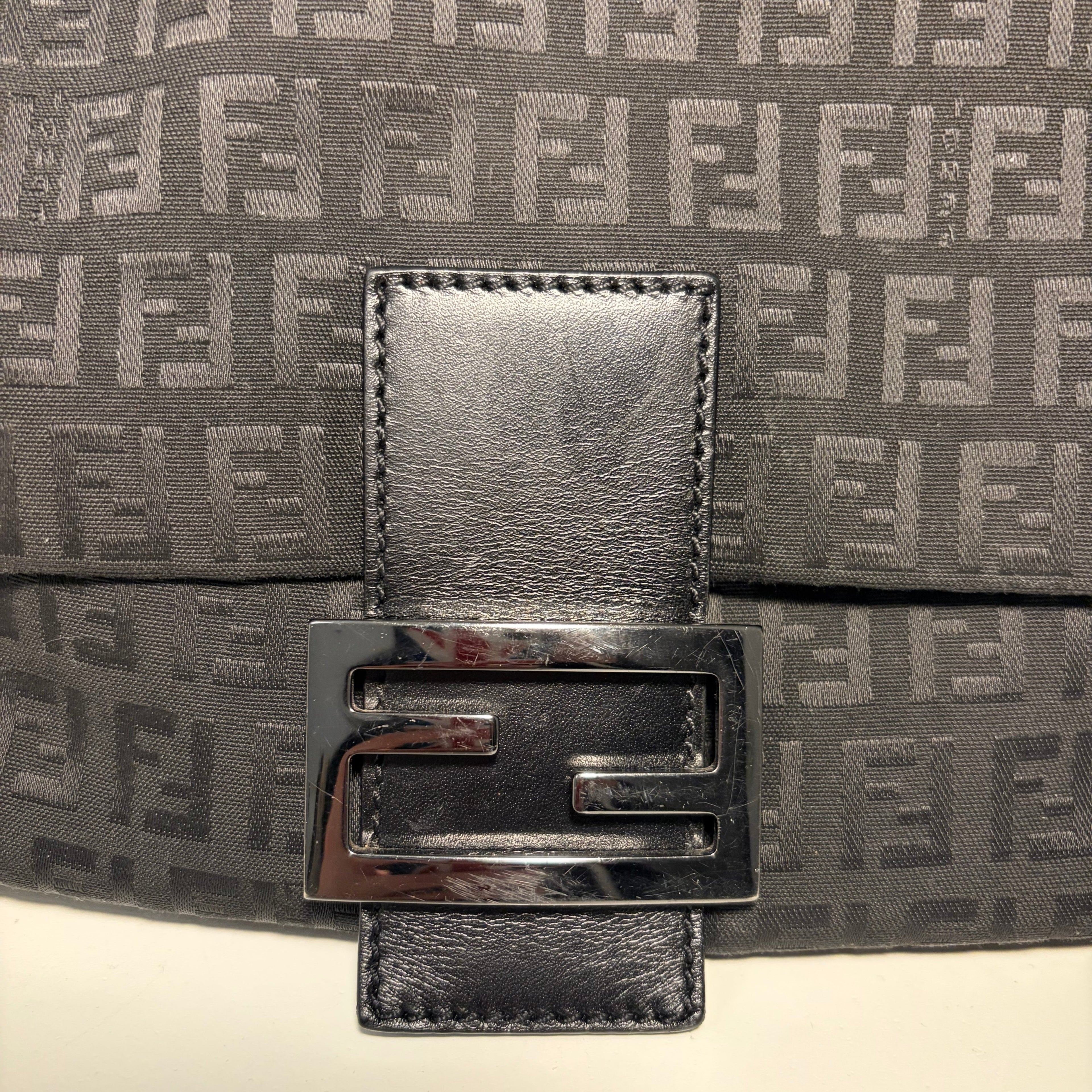 Fendi Mama Baguette Black