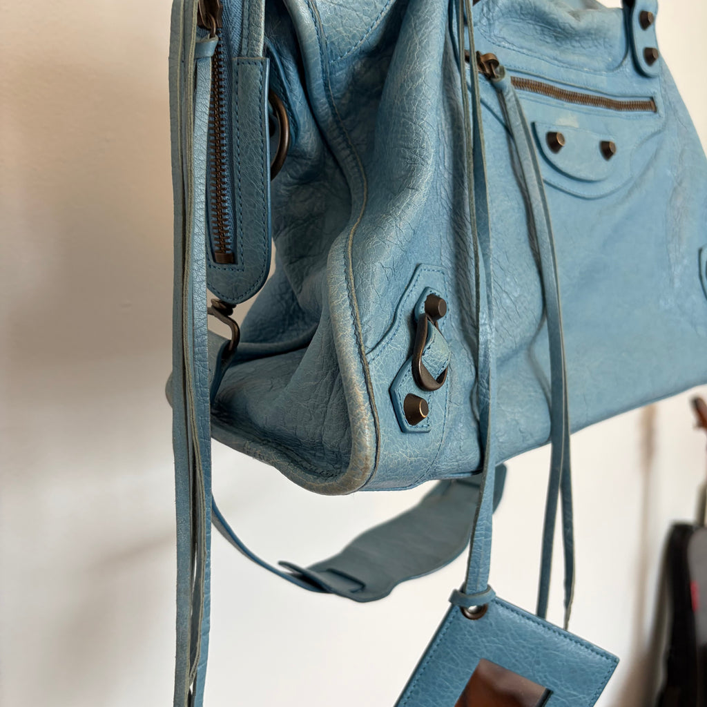 Balenciaga City Blue