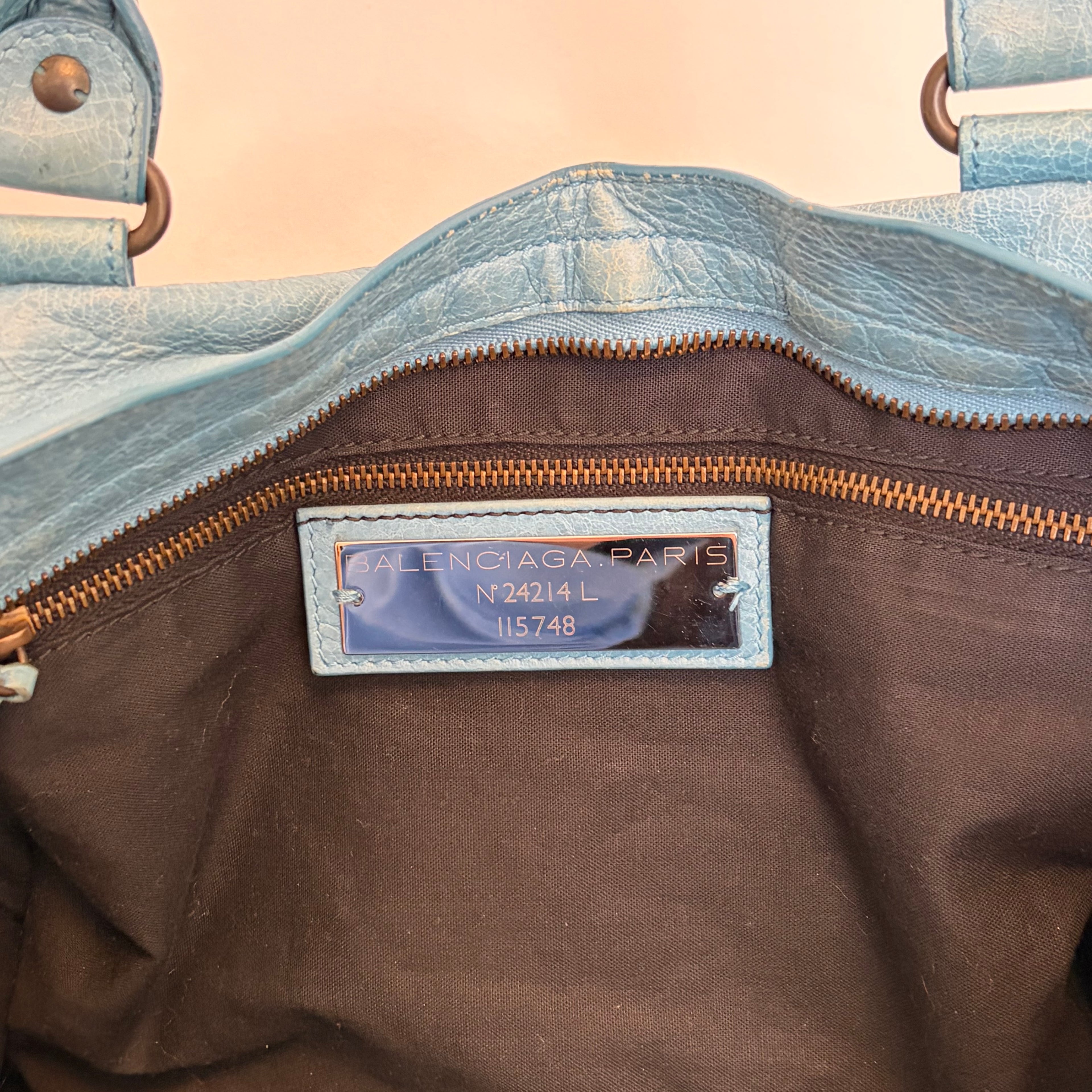 Balenciaga City Blue