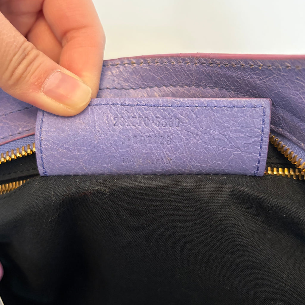 Balenciaga City Lilac