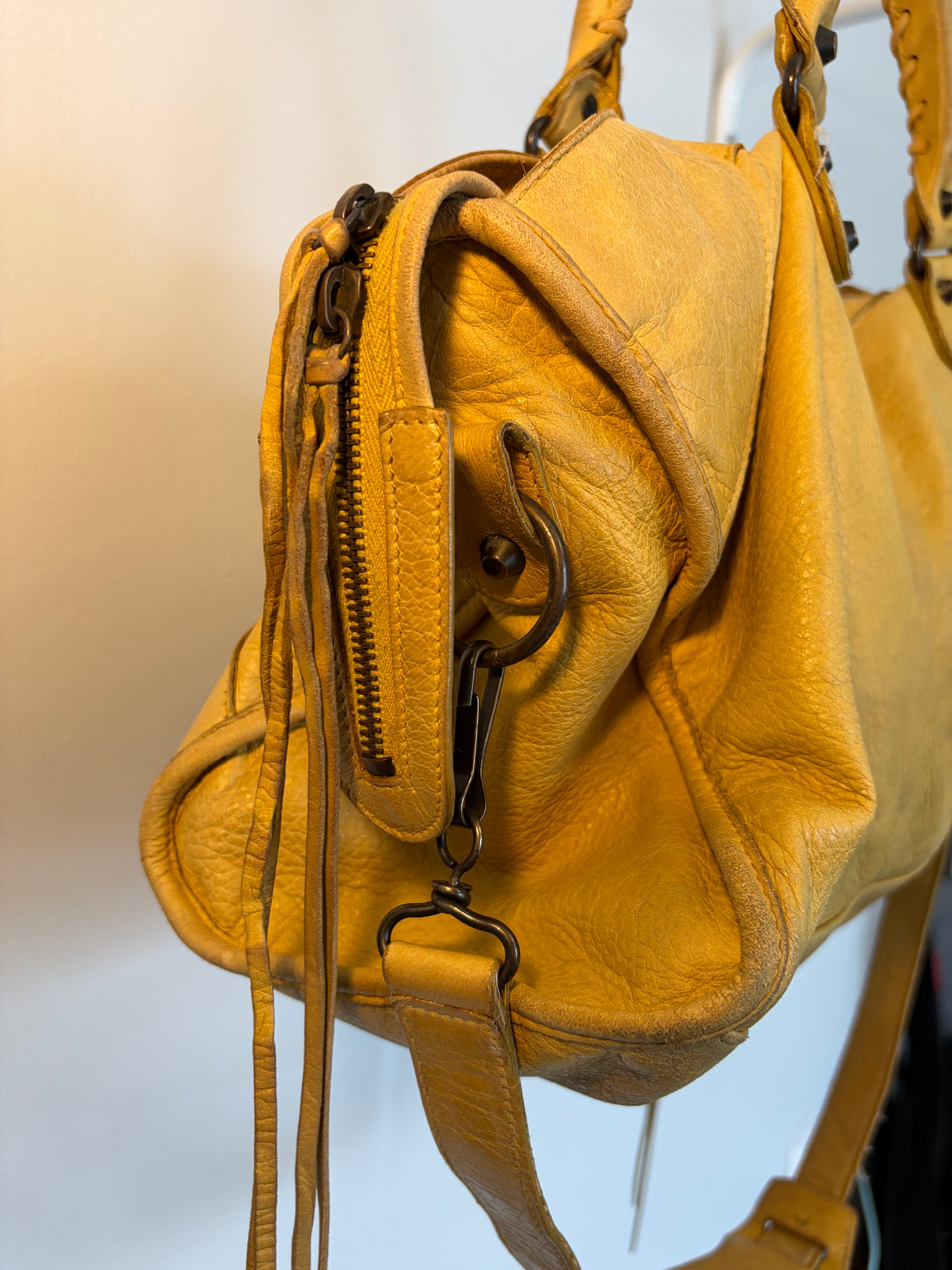 Balenciaga Part Time Mustard Yellow