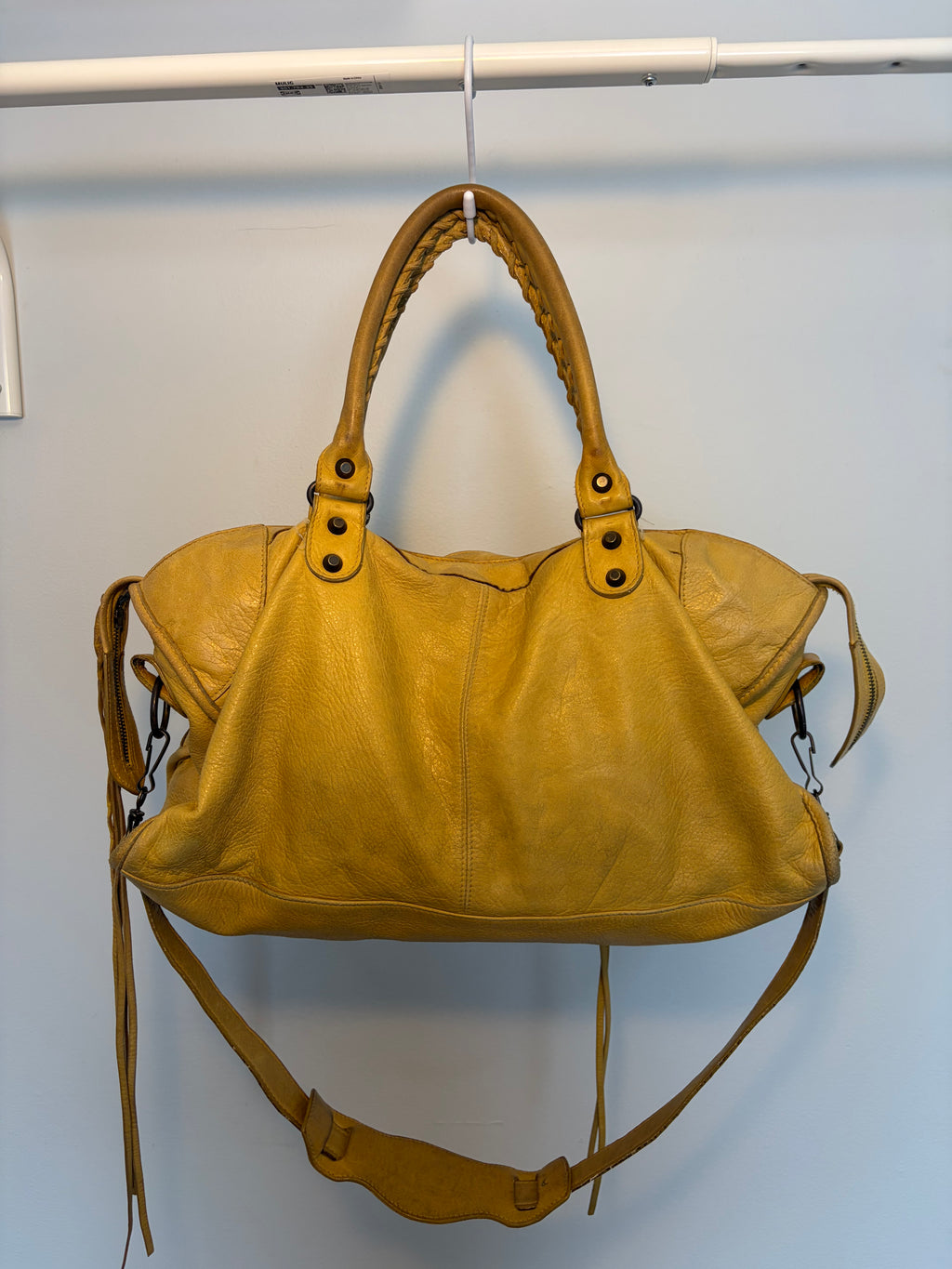 Balenciaga Part Time Mustard Yellow