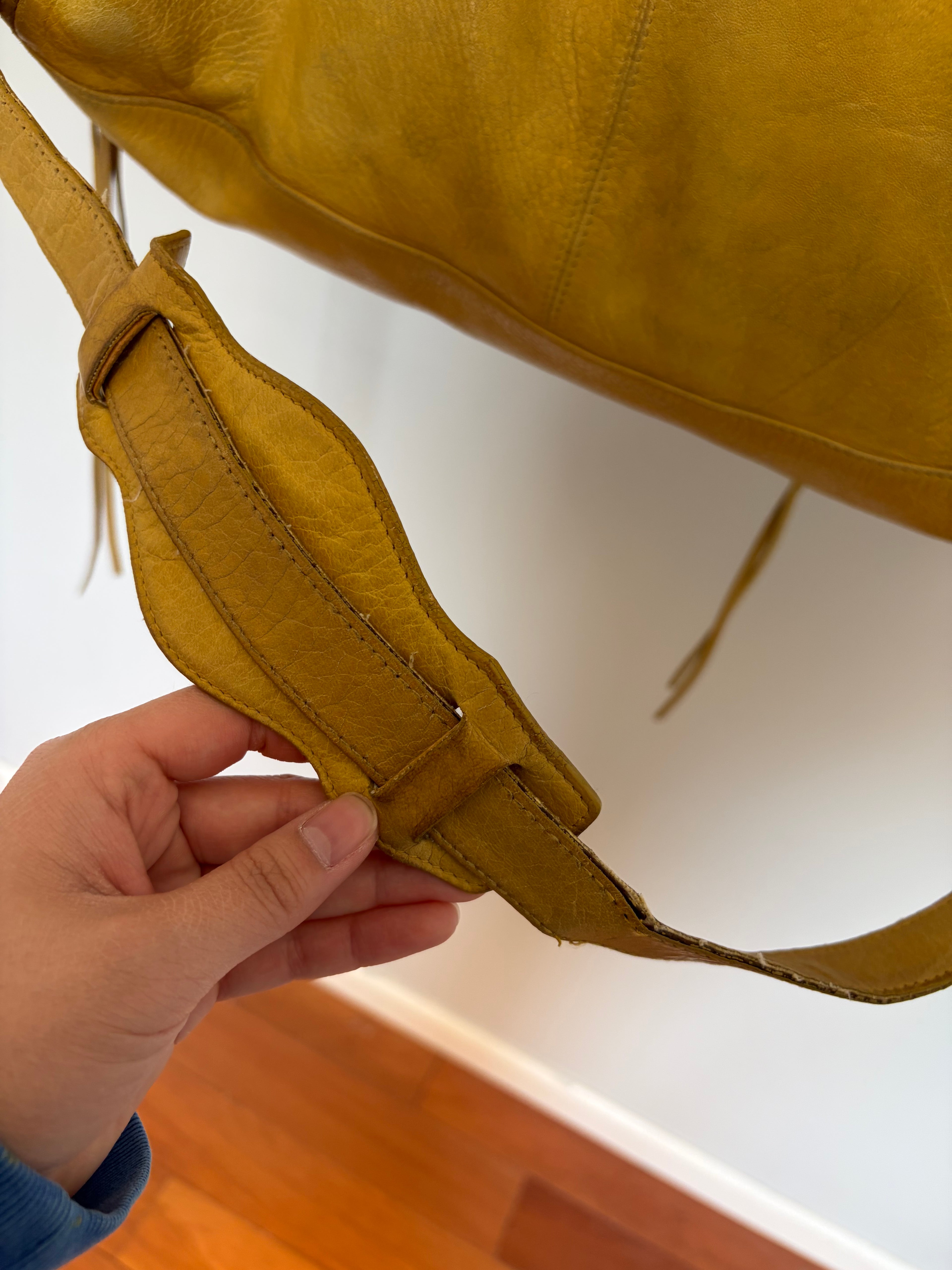 Balenciaga Part Time Mustard Yellow