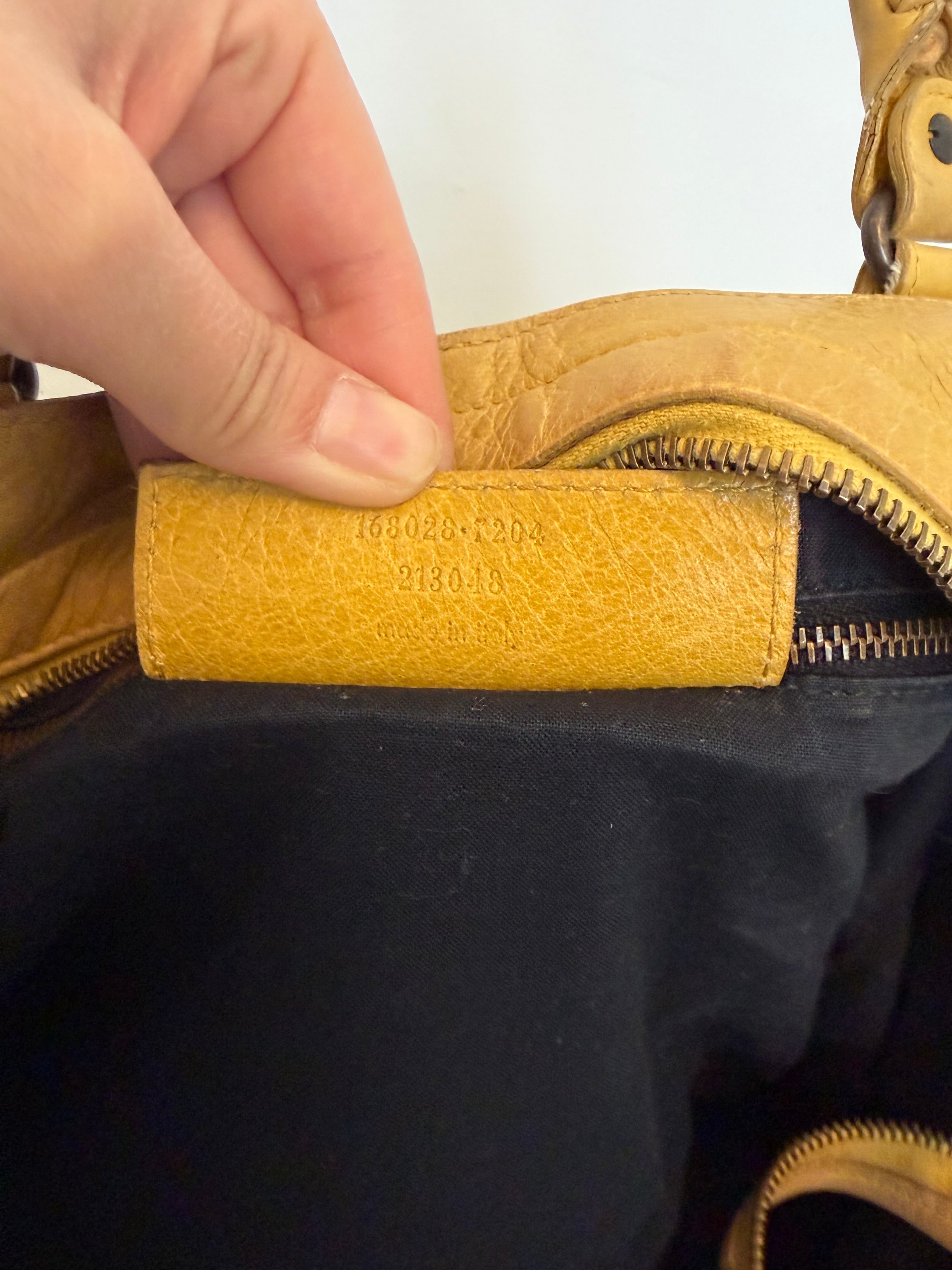 Balenciaga Part Time Mustard Yellow