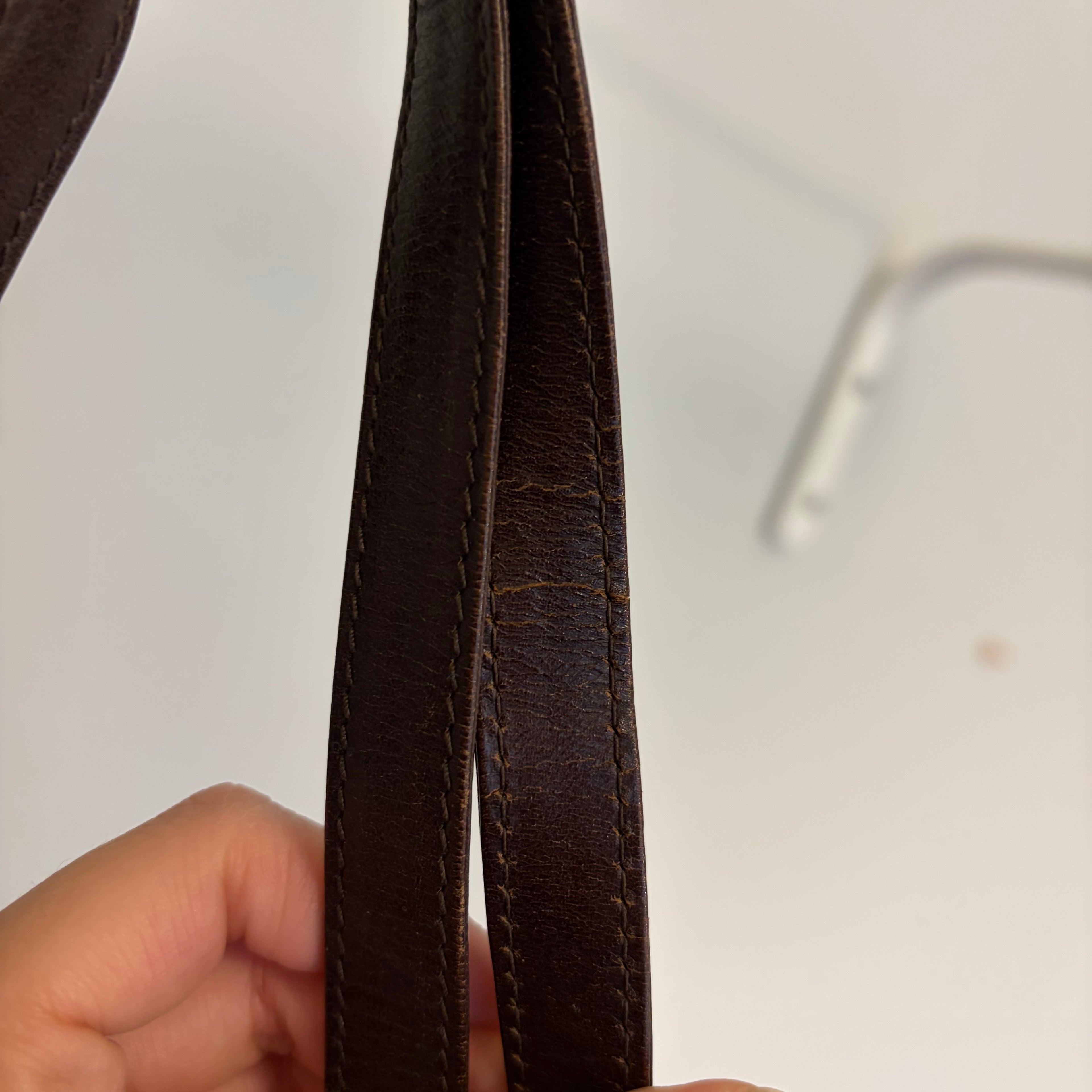 Fendi Baguette Brown Suede