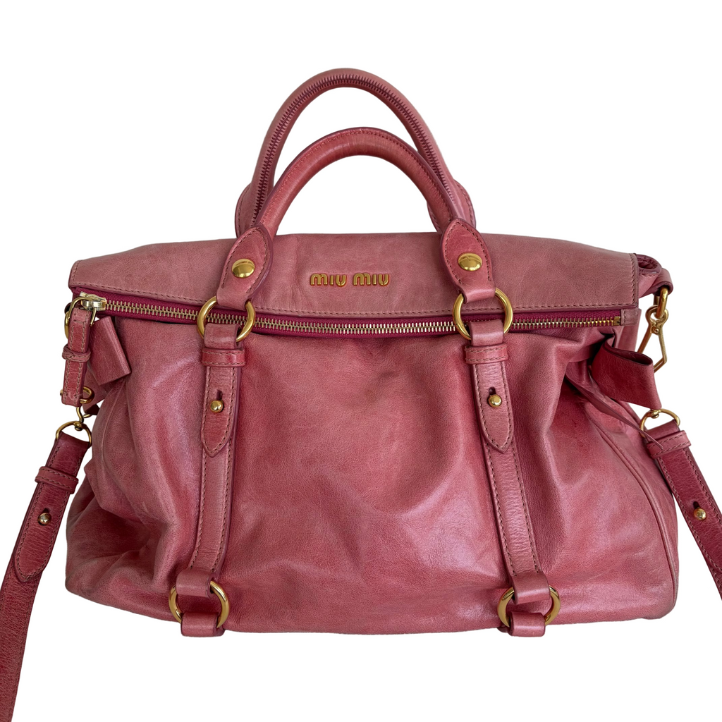 Miu Miu Bow Bag Coral