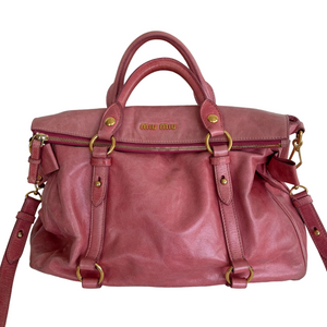 Miu Miu Bow Bag Coral