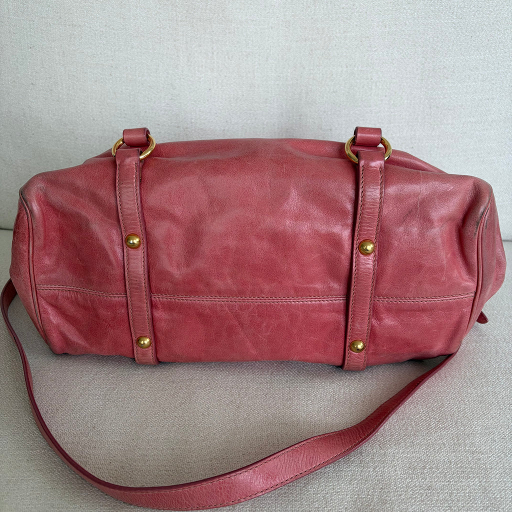 Miu Miu Bow Bag Coral
