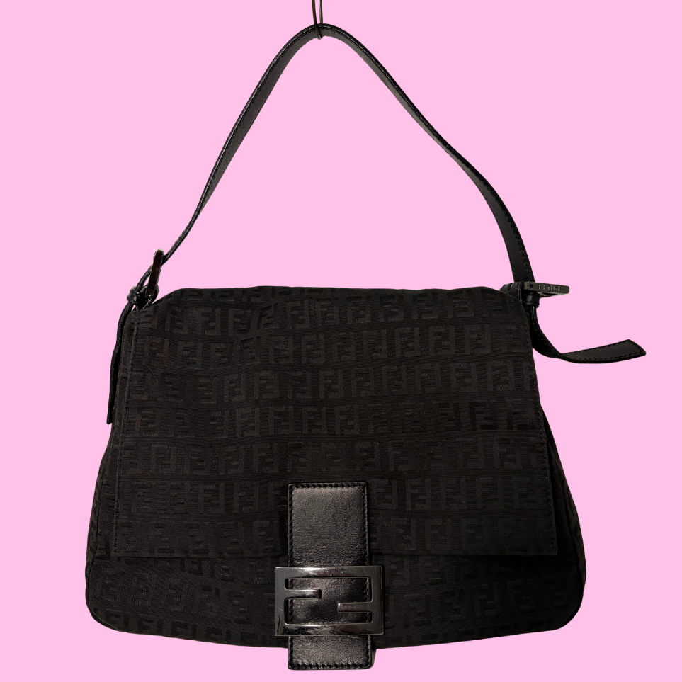 Fendi Mama Baguette Black